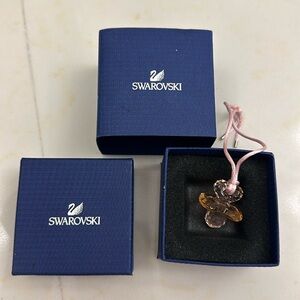 Swarovski Baby crystal pink pacifier